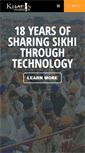 Mobile Screenshot of khalisfoundation.org
